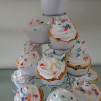 Torre de cup cakes