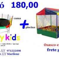 Promoao Cama + piscina s 180,00