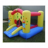 PULA PULA INFLAVEL PALHAÇO C/ RAMPA ( 3 X 3 )