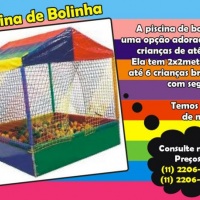 Piscina de Bolinha 2x2 mts