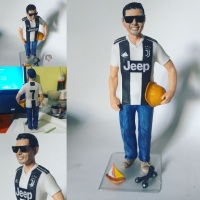 Biscuit personalizado estilo humanizado feito por semelhan�a atrav�s de fotos .