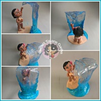 Personagens em Biscuit (Moana Baby )