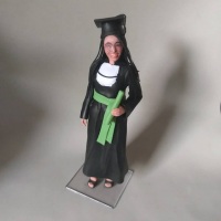 Formanda humanizada feita por semelhan�a atrav�s de fotos .