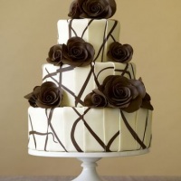 Bolo com Pasta de Chocolate Branco