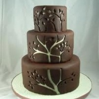 Bolo de Chocolate Vazado