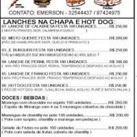 CARDÁPIO