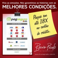 As melhores condi��es de pagamento. At� 18X no Cart�o.