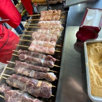 espetinho de churrasco