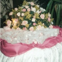 mesa de lembrancinhas
