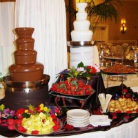 cascata de chocolate