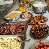 Buffet de churrasco completo
