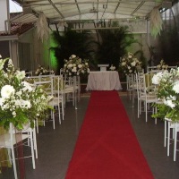 Decorao para cerimonia de casamento