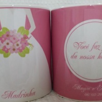 Caneca personalizada de casamento