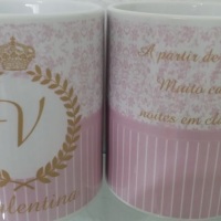 Caneca personalizada de nascimento