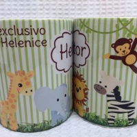 Caneca personalizada de nascimento