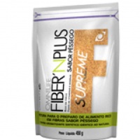 FIBER`N PLUS: 450g: Mistura para preparo de alimento rico em fibras sabor p�ssego.
? Mistura de fib