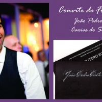 Caligrafia Convite de Formatura

- Formando: Joo Pedro Roth

- Caxias do Sul, RS