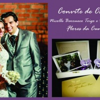 Caligrafia Convite de Casamento

- Noivos: Nicolle Barrueco Toigo e Mikael Mantovani

- Flores d