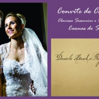 Caligrafia Convite de Casamento

- Noivos: Clarissa Sossmeier e Vincius Rigon 

- Caxias do Sul