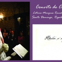 Caligrafia Convite de Casamento

- Noivos: Letcia Marques Renosto e Miguel Mota

- Santo Doming