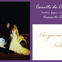 Caligrafia Convite de Casamento

- Noivos: Cristina Zugno e Lucas Scapin

- Caxias do Sul, RS