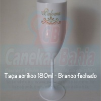 Taa espumante em acrlico para seu evento. Loja virtual: www.canecasbahia.com.br