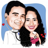 Caricatura Casal