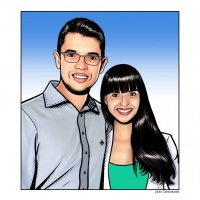 Desenho estilo HQ