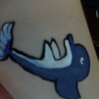 pintura- golfinho