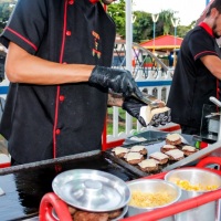 carrinho de hamburguer