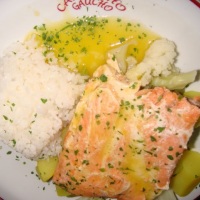 Mais pedido do Menu: Salm�o ao Molho de Maracuj�