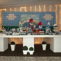 Decoração Provençal Smurfs