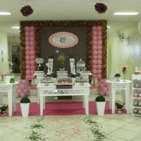 Decoração Provençal, Brunch 80 anos