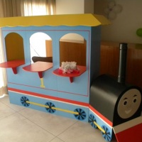 Trenzinho de lanches do THOMAS E SEUS AMIGOS, discovery kids