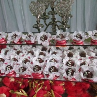 Minibolos decorados de casamentos