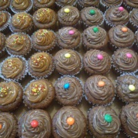 mini cup cake doce de leite/negrinho