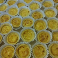 mini quiche queijo