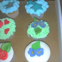 Cupcakes que ensinei no curso  