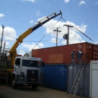 Transporte com munck