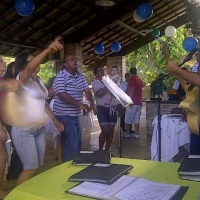 Thiago Feller em show no bairro Ouro Preto, (Festa de Famlia).