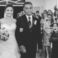 Casamento de Suely Lopes e Luiz Fernando Mayrink na Igreja Parquia So Pedro em Montes Claros. Crea