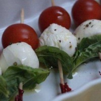 Finger Food Tomate seco com queijo