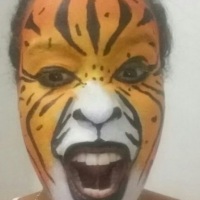 Maquiagem artística - Tigre