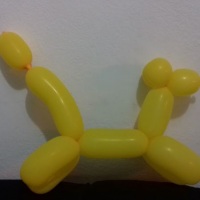 Escultura com balão - Cachorro