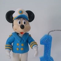 topo vela Mickey marinheiro