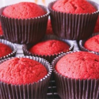Cupcake massa vermelha(tonalizamos em diversas cores)