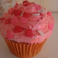 Cupcake Glac Rosa