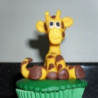 Cupcake de girafas