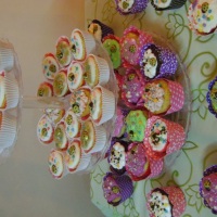cupcakes na torre