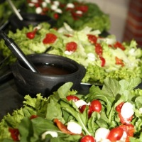 Mesa de saladas